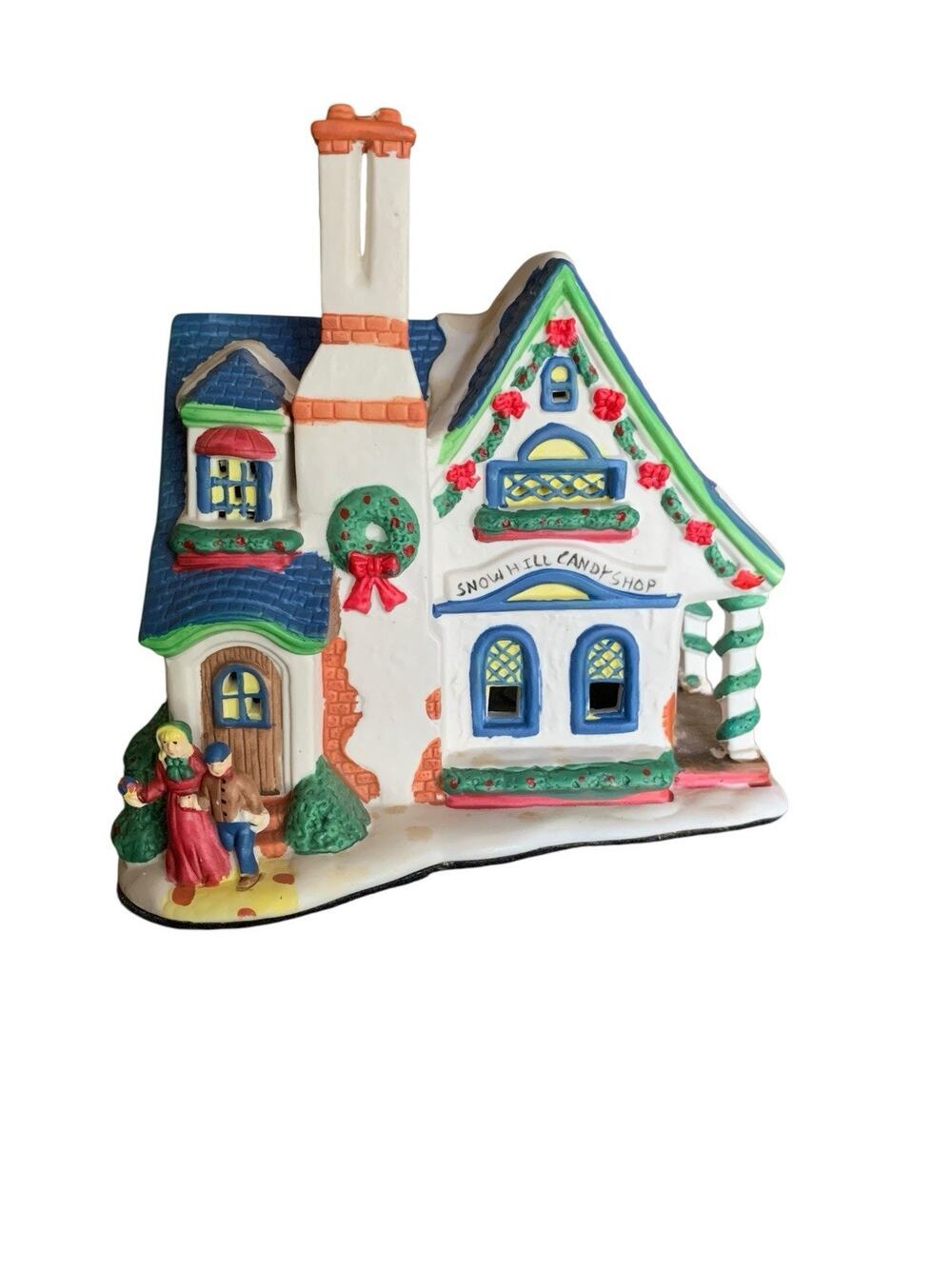Christmas Village House Snowhill‎ Candy Shop Holiday Vintage